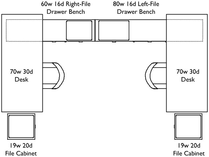 Benching System Layout Ideas Ideas Advice Room Board