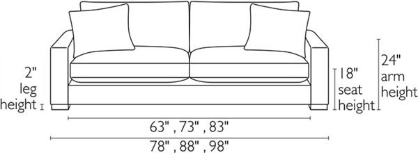 Mayer Sofas Modern Sofas Loveseats Modern Living Room