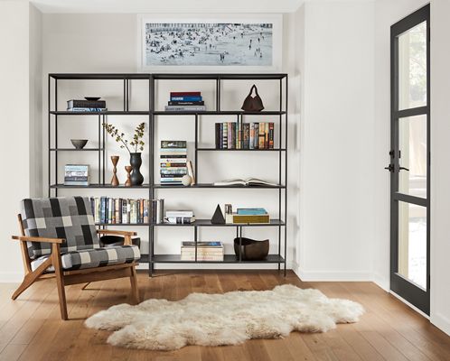 Foshay Bookcases In Natural Steel