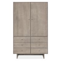 Hudson Modern Wood Base Armoires Modern Armoires Wardrobes