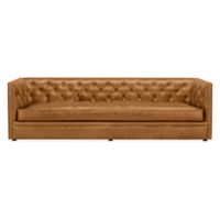 Room Board Macalester Leather Sofa Modern Sofas Loveseats Modern Living Room Furniture