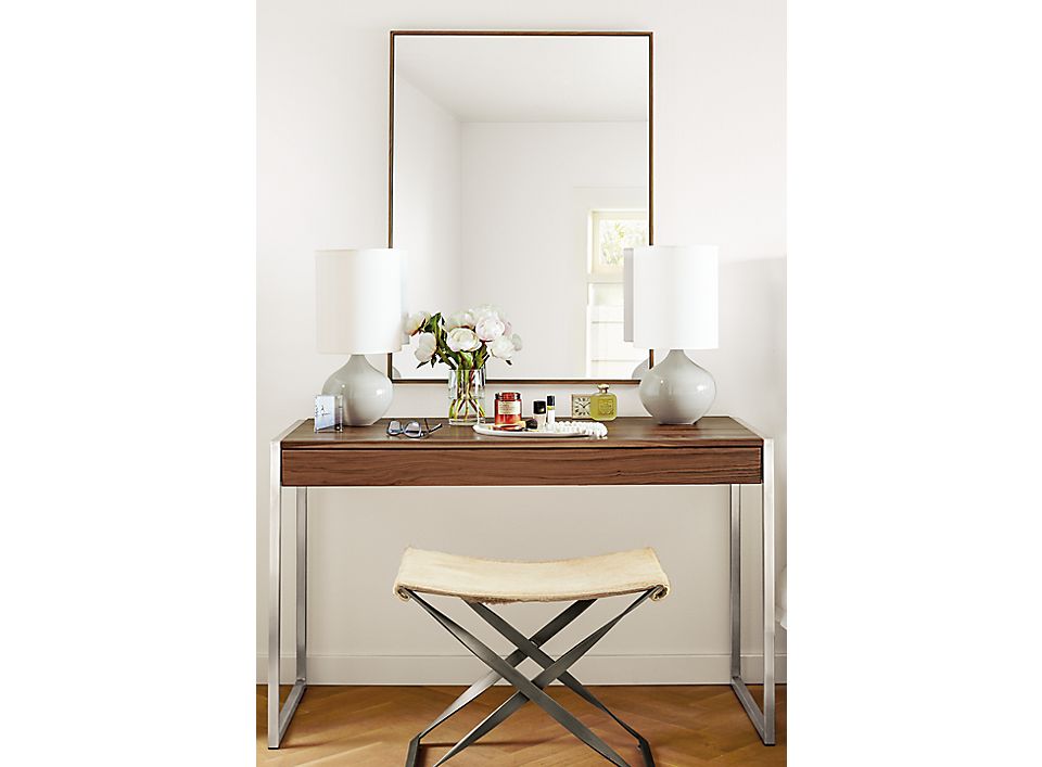 Hudson Mirror In Walnut Room Board