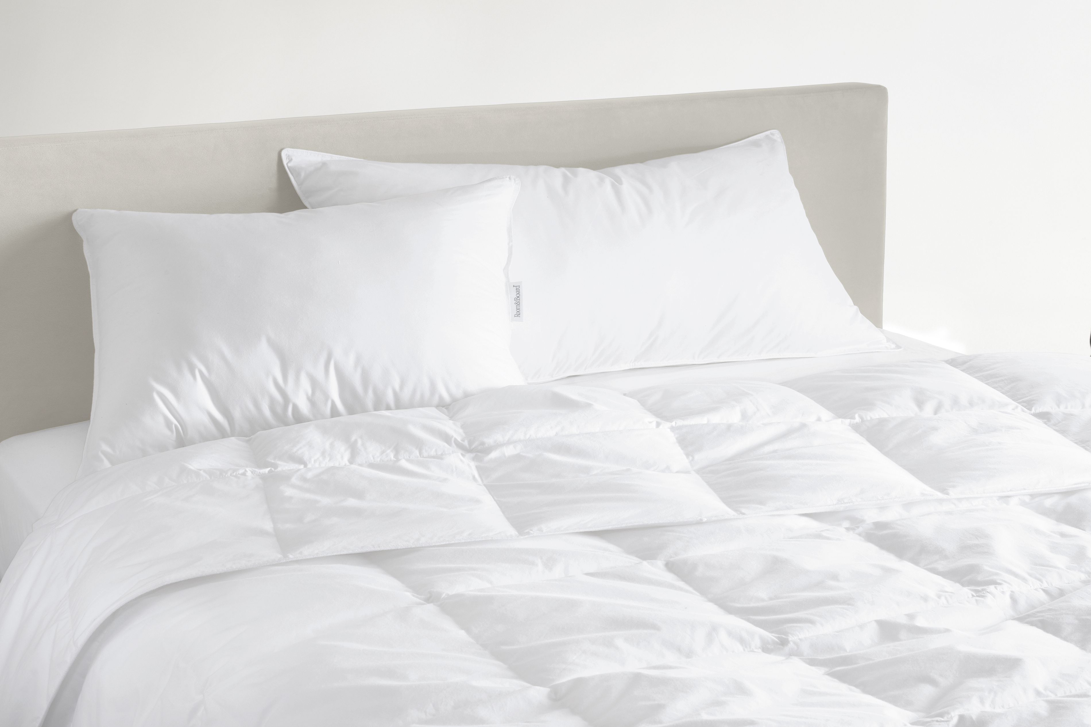 Duvet Medium Hypoallergenic Filler Modern Bedding Basics