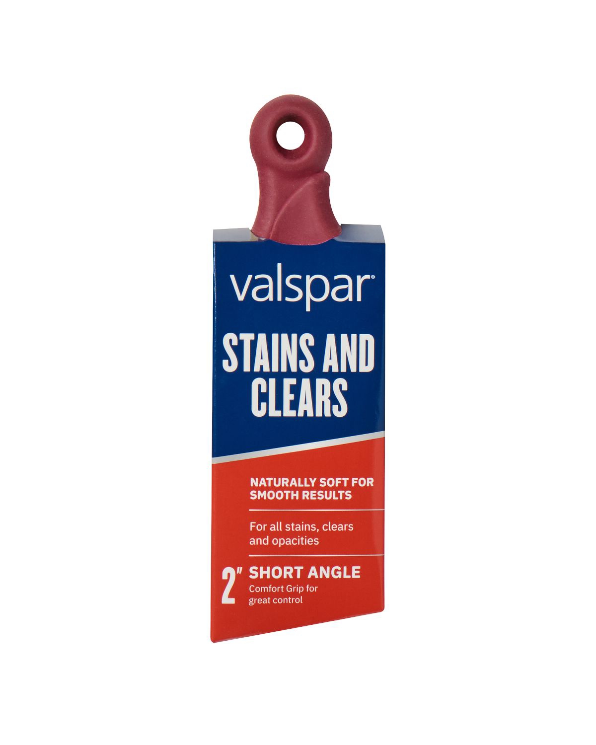 2"" Oil Stain Brush, Short Angle, Front