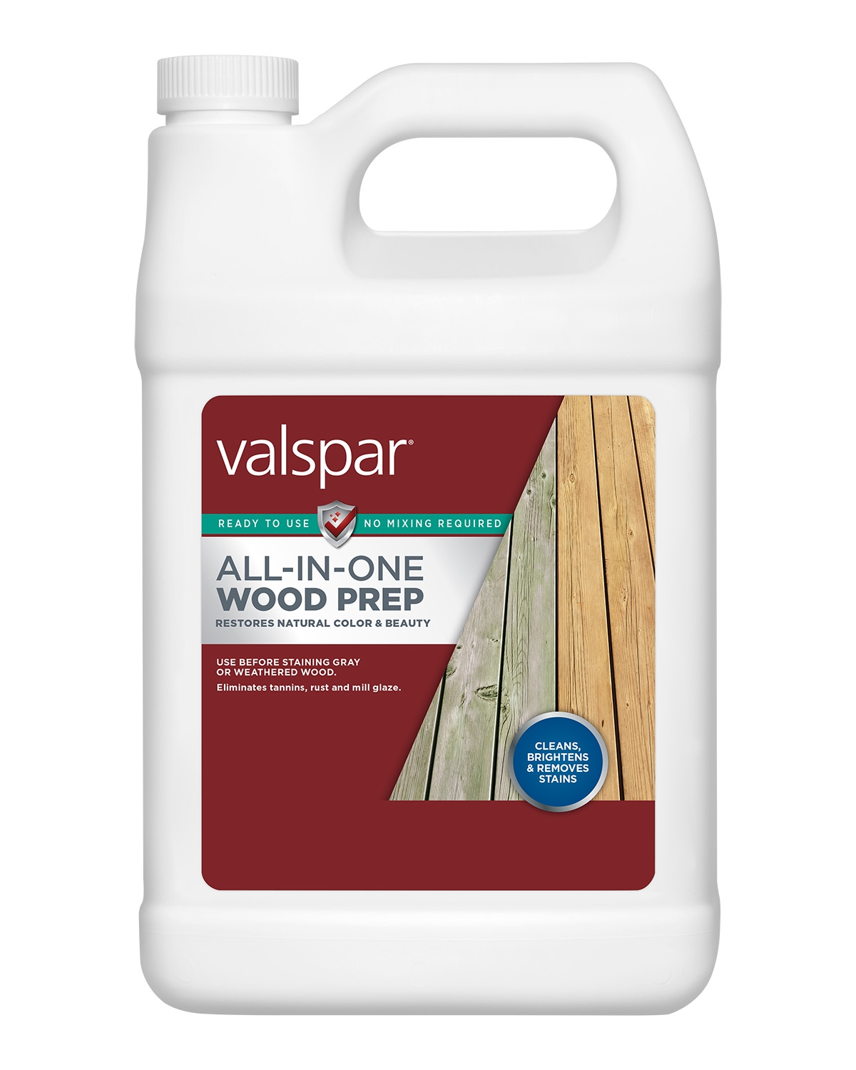 Valspar All-in-One Wood Prep, 1 Gallon Jug