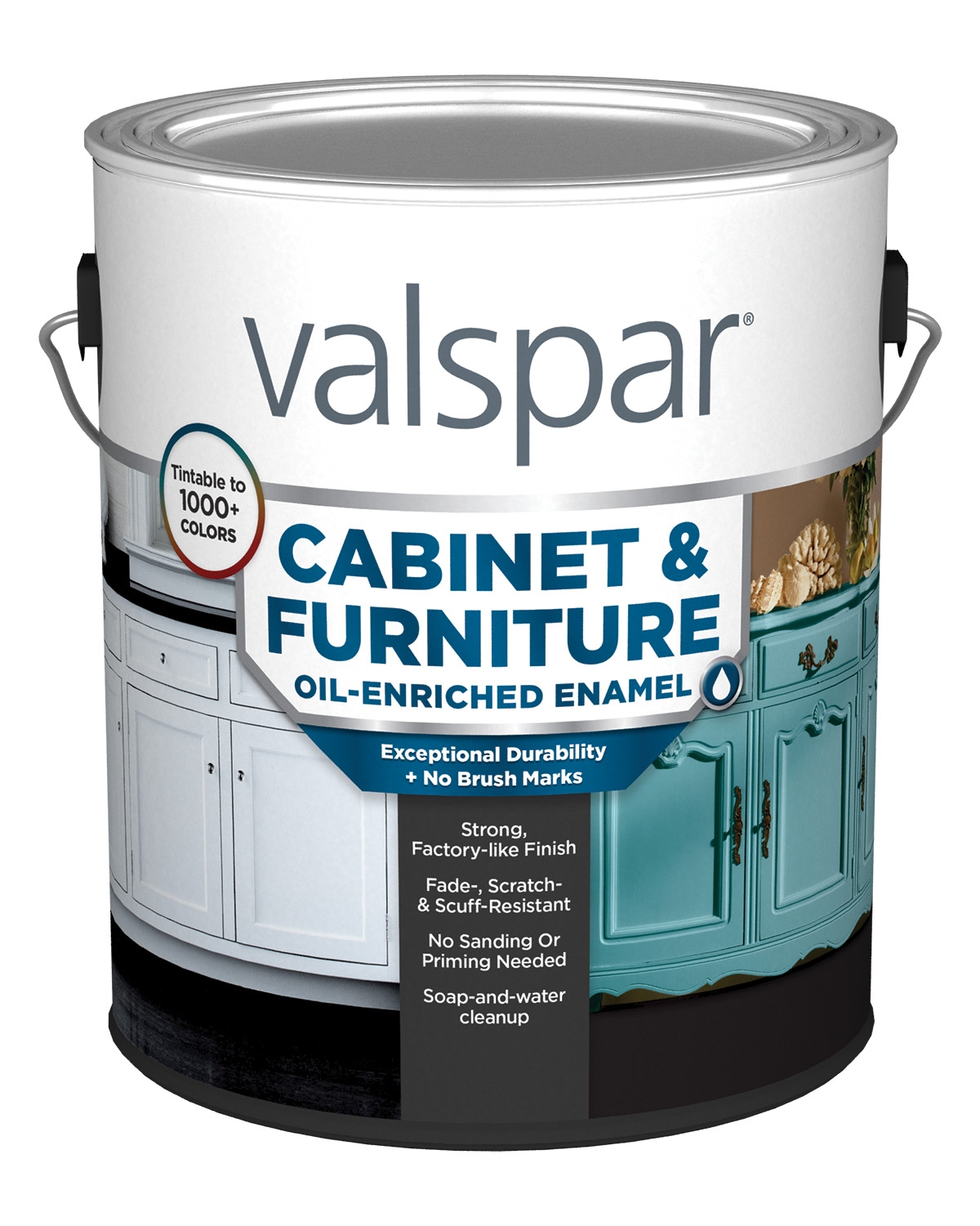 Valspar Cabinet Furniture Enamel 1G HERO