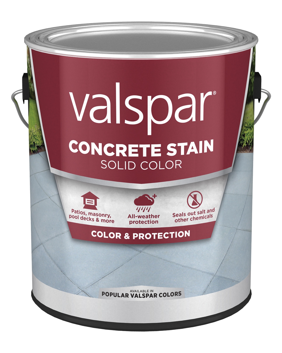 Solid Color Concrete Stain Valspar Coating