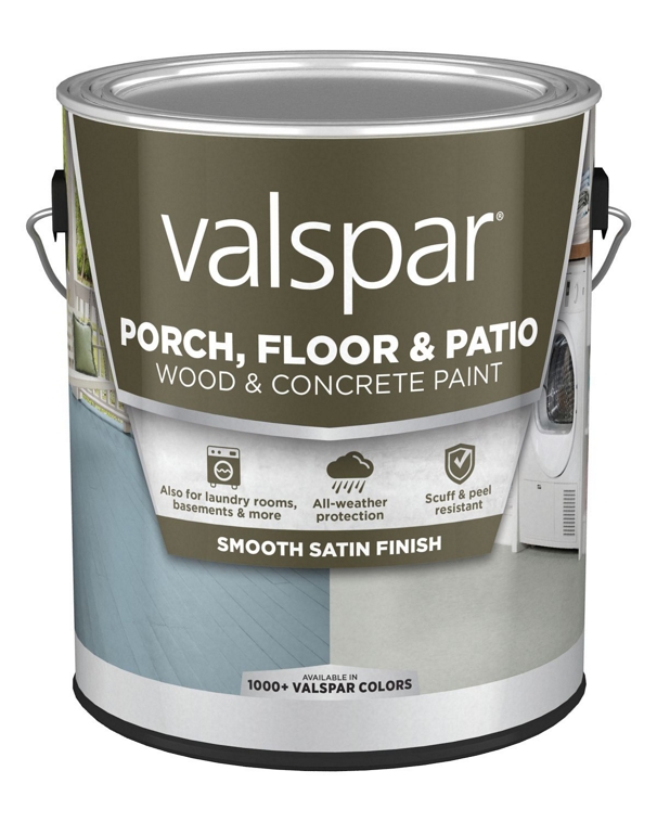 Latex Satin Porch, Floor & Patio Paint Valspar® Coating