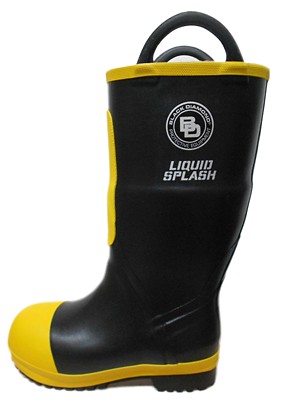 steel toe insulated rubber work boots