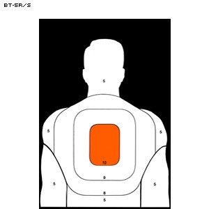 LET, Inc: FBI-Q Combined Target & Anatomy. 50ct - GideonTactical