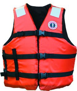 mustang float vest