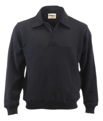 Elbeco Job Shirt with Twill Collar and Elbows, Navy