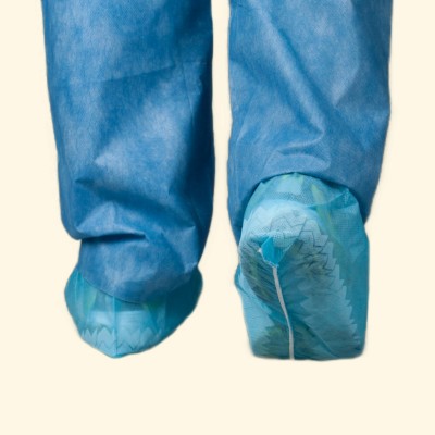 skid resistant shoe covers