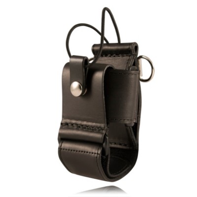 leather radio strap and holder