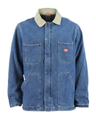 dickies denim chore coat