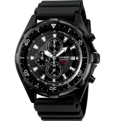 casio diver chronograph watch
