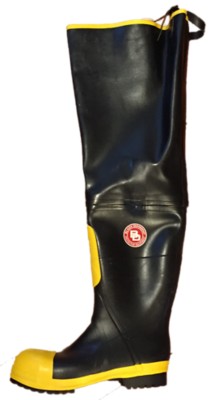 steel toe hip boots