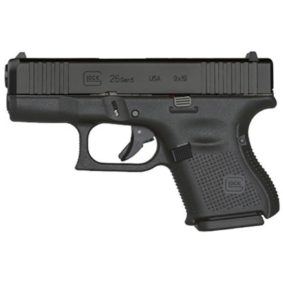 LE Glock 26 Gen 5 9mm Semi-Automatic Pistol with Ameriglo Sights, (3 ...