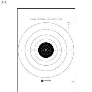 Let, Inc Standard Paper Targets, 50 Ct