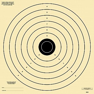 national target non nra pistol practice targets army l 28 x 28