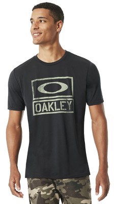 red oakley shirt