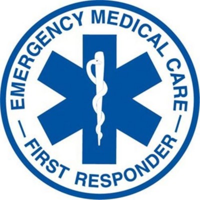 Emergency Medical Care First Responder 3 5 Inch Round Decal