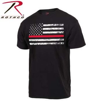 thin red line tee shirts