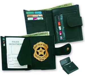 strong badge wallet female