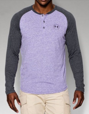 under armour henley t shirt